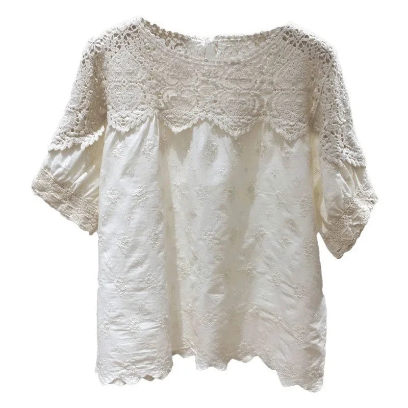 Loose Chiffon Shirt Women's Summer.