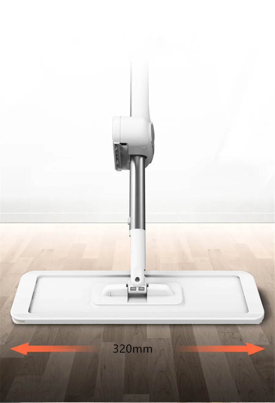 Magic Self-Cleaning Squeeze Mop Microfiber.