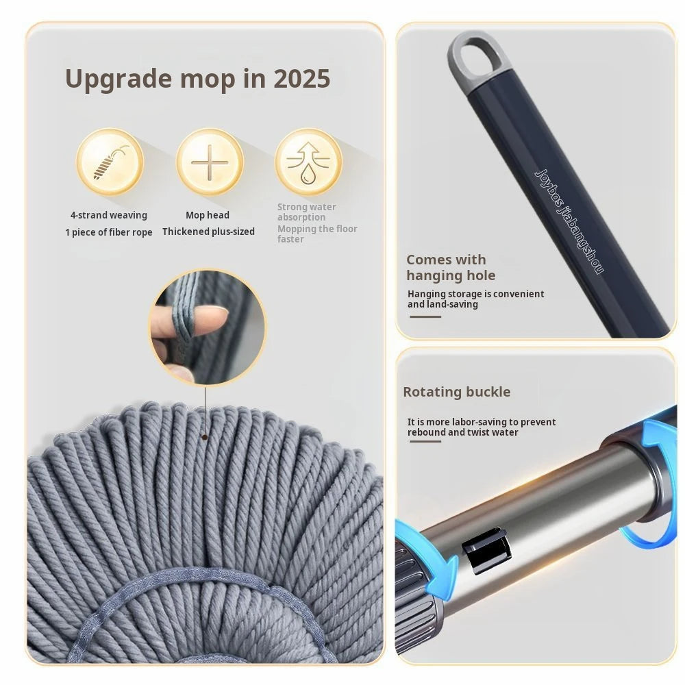 Floor Cleaner Wet Dry Household Microfiber Mops.