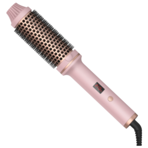 Electric Hair Brush Curler Straightener Valentine's Day Gift - Short Hair Styler ION- Technology Anti-Scalding Universal Voltage